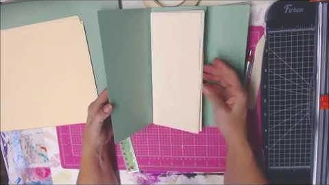 August 21 UWYG  9 x 4 File Folder Journal Tutorial