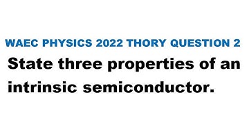 WAEC 2023: (Q. 2) | 2022 WAEC Physics Past Question and Answers | Theory | Trending video