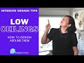 Low ceilings challenge  interior design tips