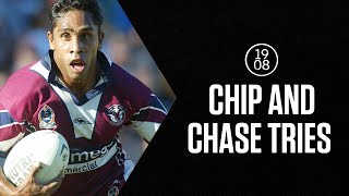 Classic Chip and Chase Tries | NRL Throwback | Walker, Gibbs, Donald, Mullins & more.