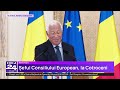 Nicuşor Dan l-a primit pe preşedintele Consiliului European la Palatul Cotroceni