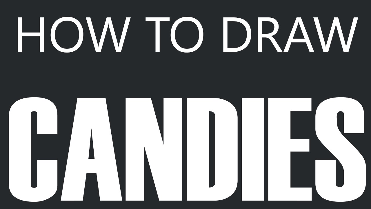 How To Draw Candy Sweet Taffy Sugar Candy Drawing (Candies & Sweets