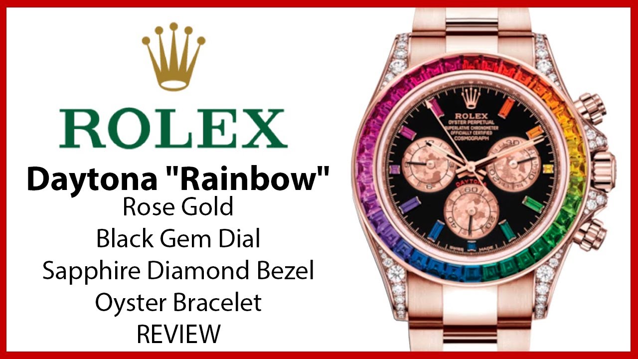 rainbow diamond rolex