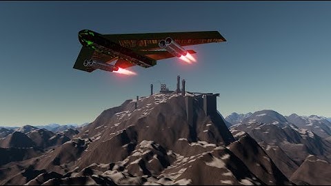 simplerockets 2  secret nuclear aircraft carrier similiar to the one proposed by lockheed martin