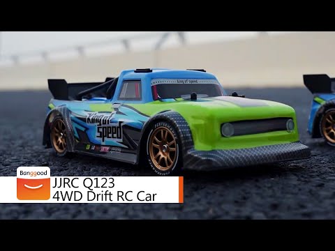 JJRC Q123 1/16 2,4G 4WD модель позашляховика з розпилювачем для дріфту., видео 1