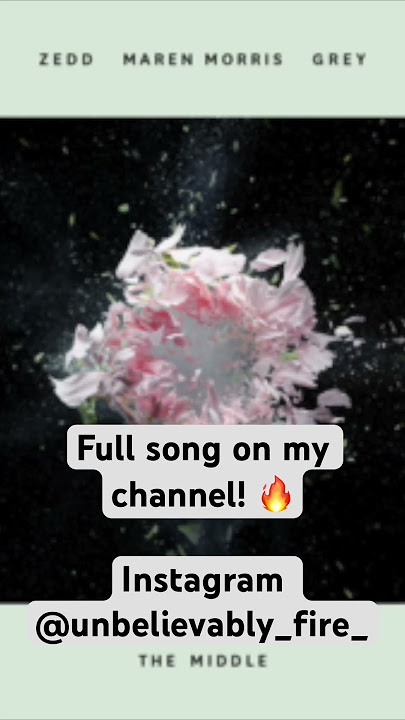 Zedd, Maren Morris, Grey- The Middle (Instrumental w/Hook)