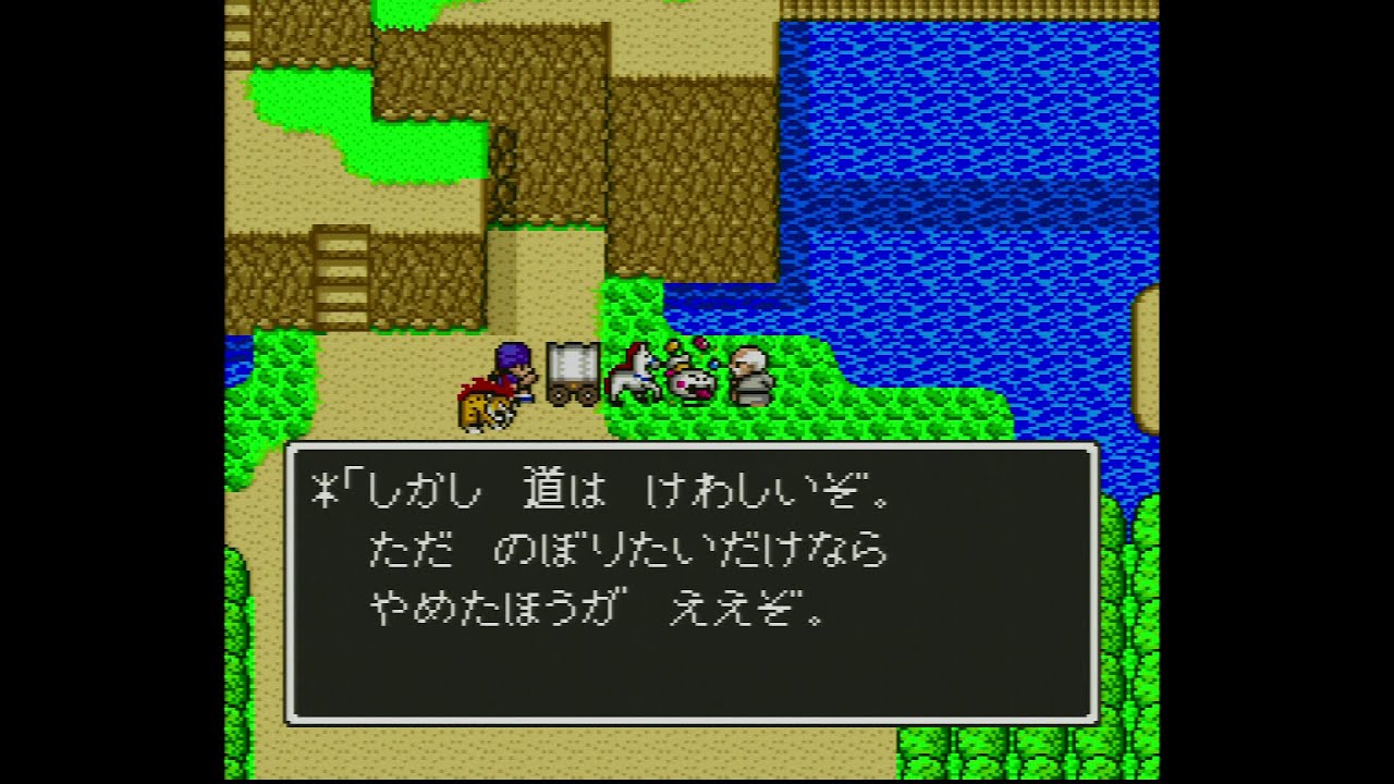 SFC版ドラゴンクエストⅤ チゾットの山道（外観） 青年時代前半（フローラ）