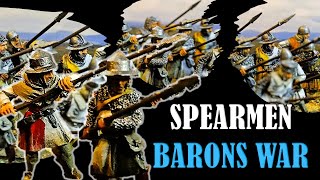 SPEARMEN Showcase -Footsore Miniatures BARONS WAR Range