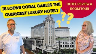 Is Lowes Coral Gables the Quirkiest Luxury Hotel in South Florida? Hotel Review, Room Tour
