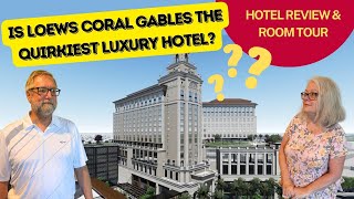 Is Loews Coral Gables the Quirkiest Luxury Hotel in South Florida? Hotel Review, Room Tour