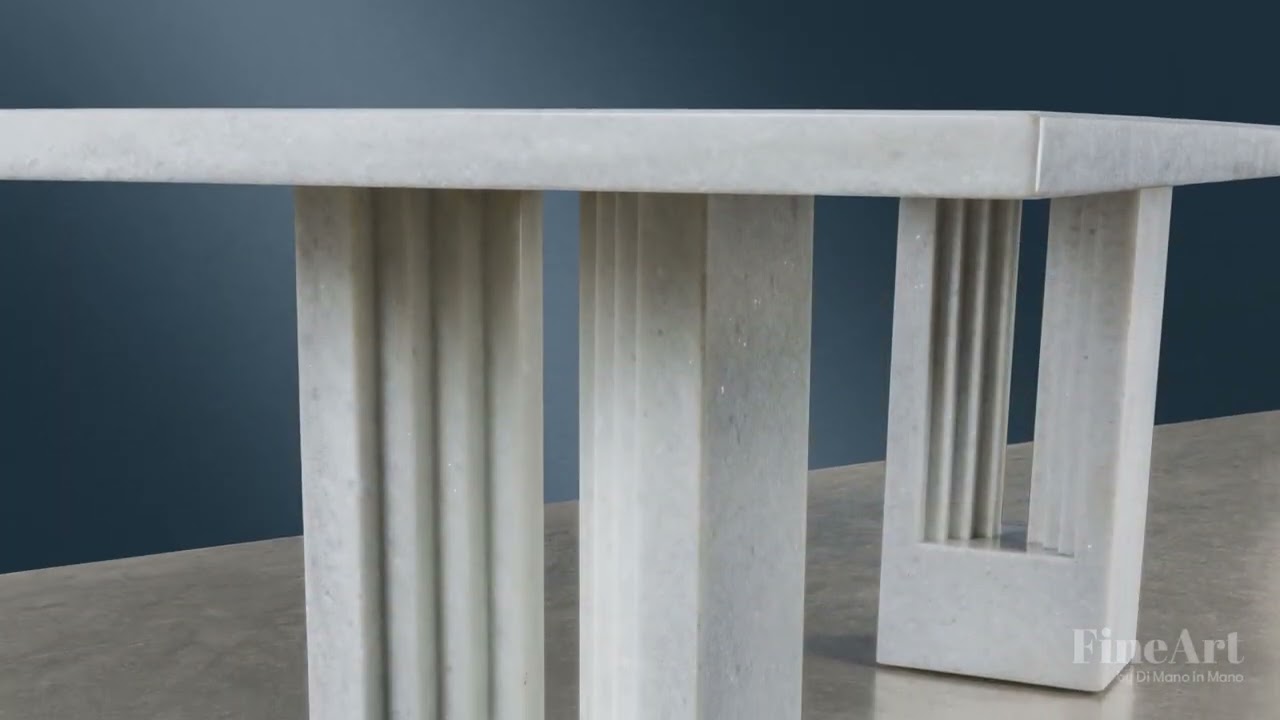 Tavolo Delfi Carlo Scarpa e Marcel Breuer per Simon