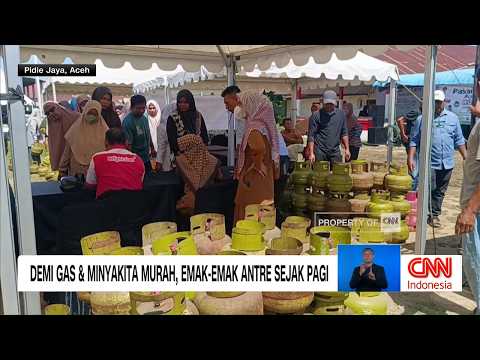 Harga Cabai Melejit, Emak-emak Antre Pagi Demi Gas dan Minyakita Murah
