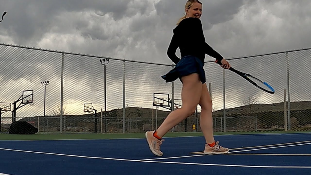 Thank goodness for Tennis skirts
