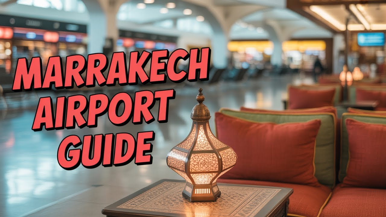 Marrakech Airport Departures Guide & Duty Free Tour