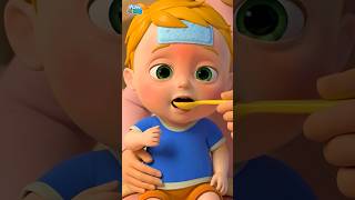 Baby Is Sick 😢 Song | Boo Boo Song | Baby Cartoon Nursery Rhymes #shorts #kidssongs #nurseryrhymes
