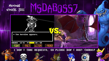 Battle Against a True Cynder - Legend of Spyro: A New Beginning / Undertale Mix