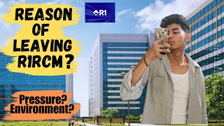 WHAT IS THE REASON OF LEAVING R1RCM? I Freshers Should Join R1rcm or Not? I Pressure💢 I Environment
