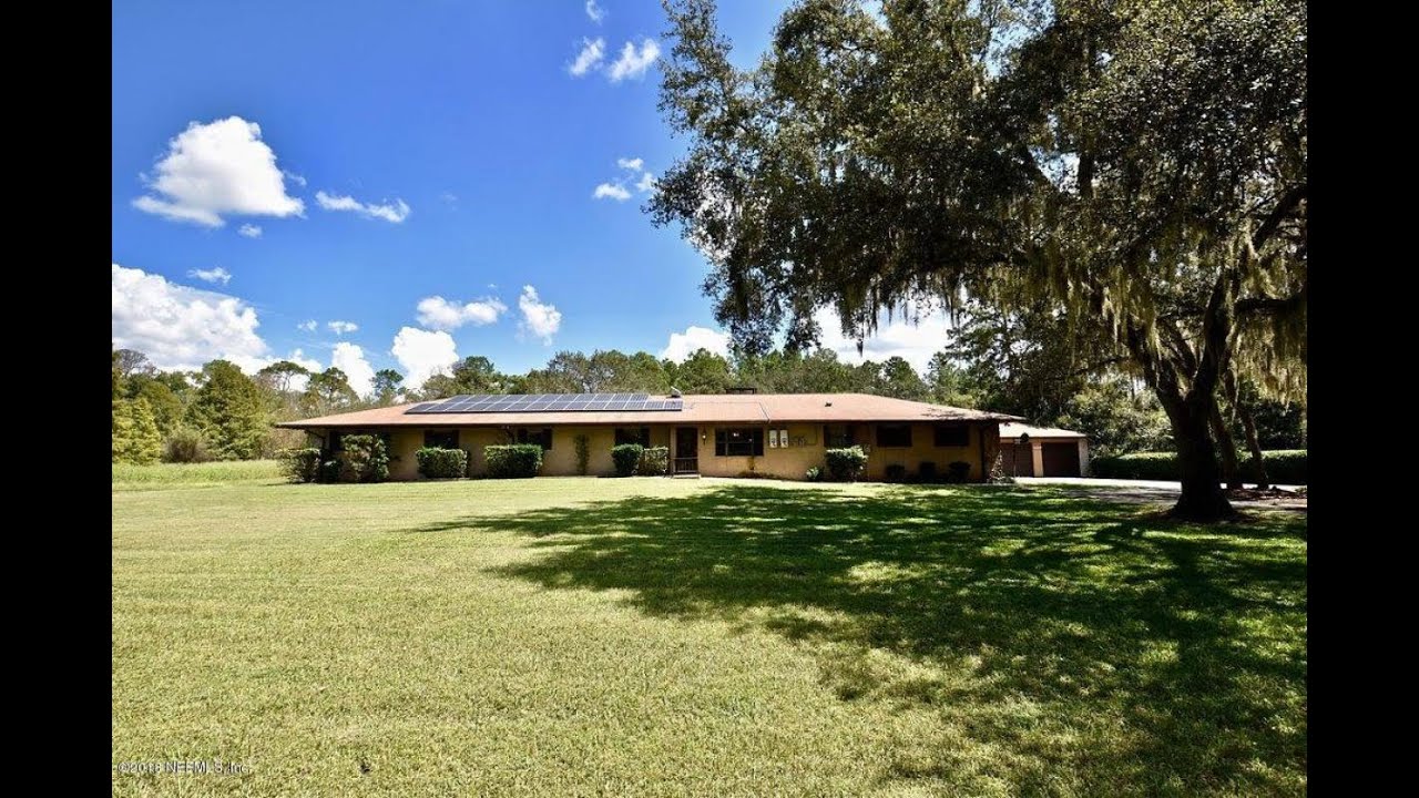 Residential for sale 1162 CO RD 309, CRESCENT CITY, FL 32112 YouTube