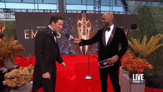 Josh O'Connor Emmy 2021 Red Carpet on september 29, 2021.