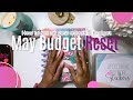 May budget reset setup 2024  how to set up a monthly budget  planner