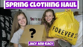 Spring Clothing Try On Haul Under $10 ~ Jacy and Kacy