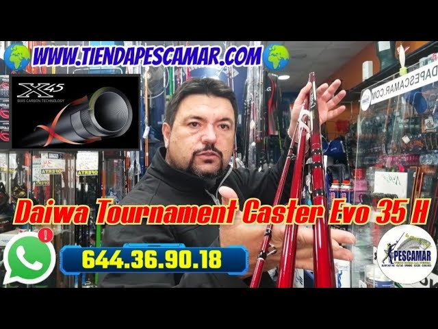 PESCAMAR - (VID70) - New DAIWA TOURNAMENT CASTER EVO 35 425 HYBRID