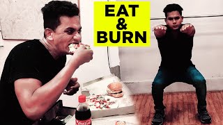 Impossible 10,000 Calories Eating \& Burning in 24 Hours Challenge.