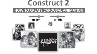 How to create carousel animation in Construct 2