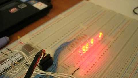 Z80 breadboard minicomputer - UART echo