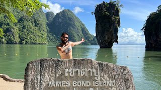 Visiting THE BEST ISLANDS in Phuket, Thailand 🇹🇭 (James Bond Island & Koh Panyee)