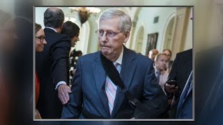 Senate Minority Leader Mitch McConnell hospitalized after falling