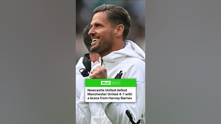 Newcastle United breeze past Manchester United with a 4-1 win at St