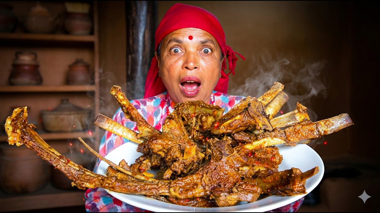MUTTON RIBS || खसीको करङ यो तरिकाले पकाउँदा असाध्यै मन पर्यो || Kanchhikitchen
