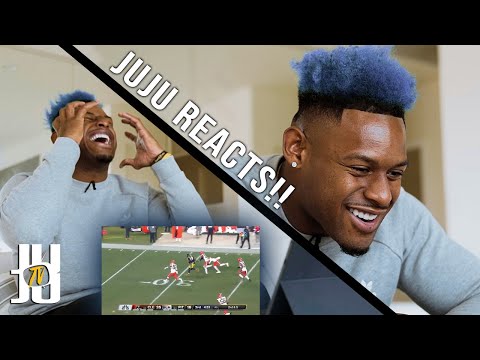 JuJu Smith-Schuster Reacts to his 2020 Highlights!