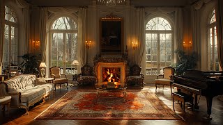 Find Your Zen by the Fire | Relaxing Fireplace Ambience & Soothing Sounds for Sleep