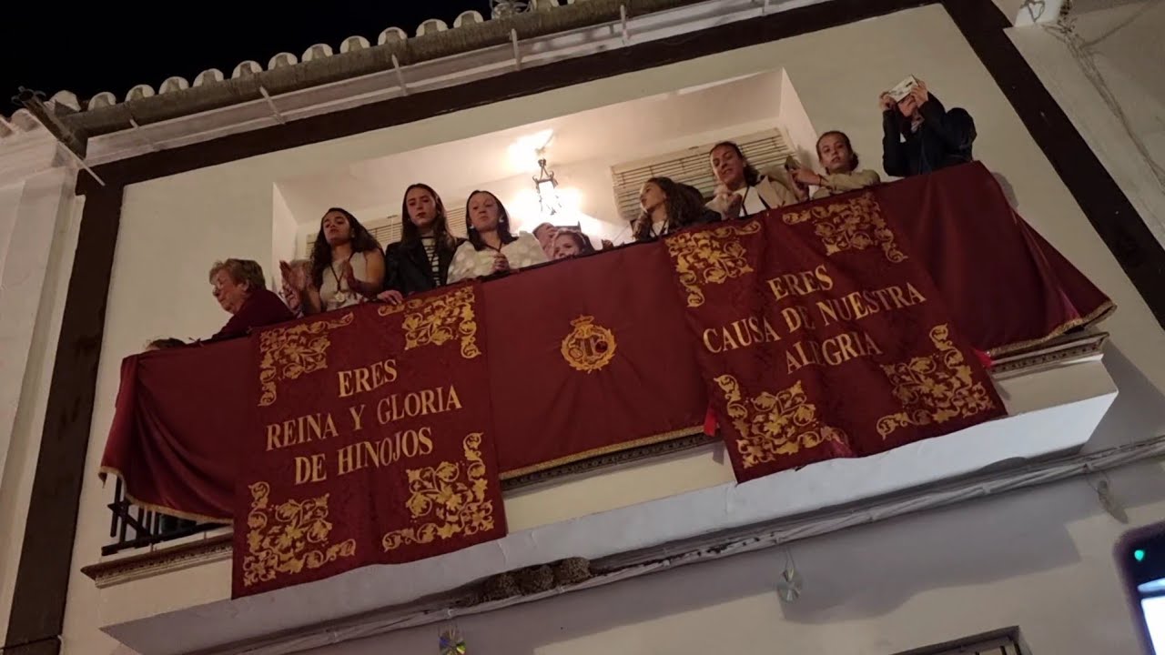 Sevillanas del Coro Infantil a Ntra. Sra. de la Soledad. Sábado de Gloria. Hinojos 2023.