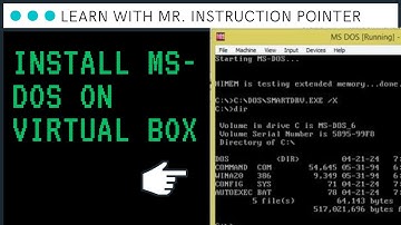 How to Install MS-DOS on VirtualBox