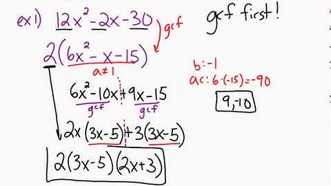 Factoring with Multiple Methods