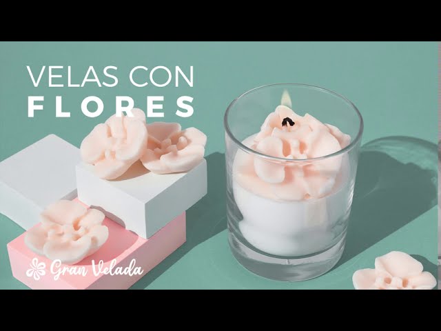 Kukyflor  DIY: Velas aromáticas con flores