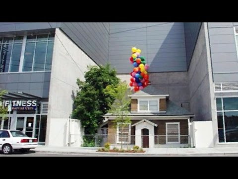 Video: Arhitectura arhitecturii: Replica pe viață a casei Pixar UP de vânzare! [Video]