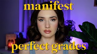 HOW TO MANIFEST PERFECT GRADES WITHOUT STUDYING | law of assumption