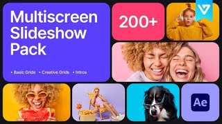 Multiscreen Slideshow Pack (After Effects Template)
