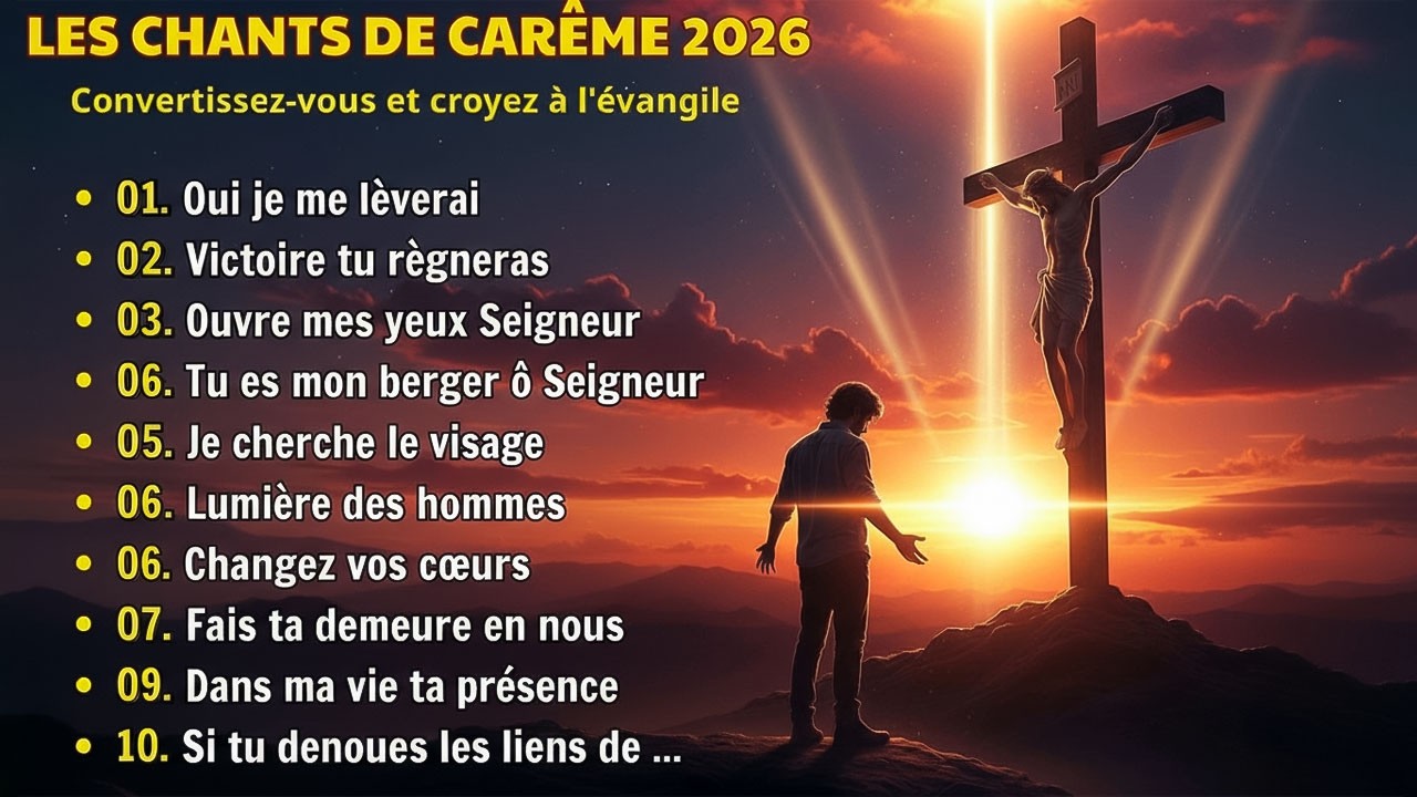 LES CHANTS DE CARÊME 2026