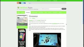 Android Tablet Apps Section