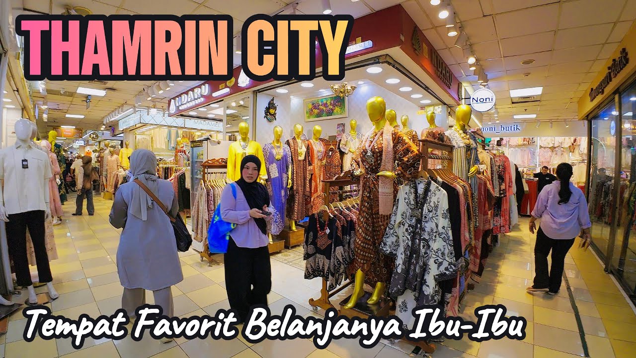 JALAN-JALAN KE THAMRIN CITY JAKARTA | TEMPAT FAVORIT BELANJANYA IBU-IBU 