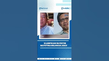 Klarifikasi Silfester Matutina Relawan Jokowi Usai Viral Emosi saat Debat dengan Rocky Gerung