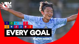 FREE KICK SCREAMERS EVERYWHERE! 🎯 | Every Goal In U21 J.League - Match Week 5