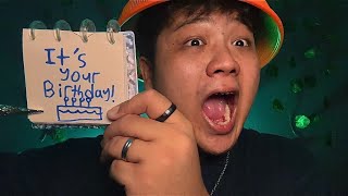 ASMR You Can Go To Sleep IF I Say Your Birthday (pt. 2)