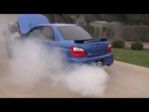 Sea foam engine cleaner in a Subaru WRX