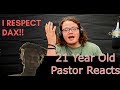 21 Year Old Pastor Reacts to Dear God by Dax || Jordan Villarreal